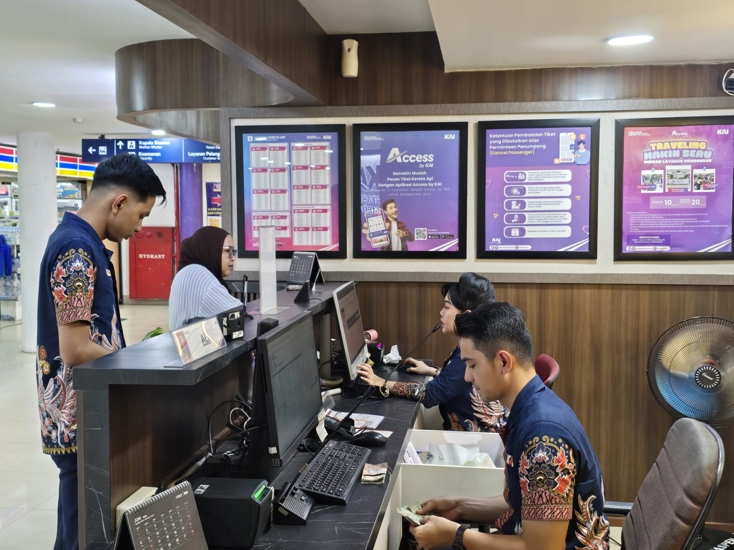 KAI Sumut Layani 14.967 Pelanggan di Libur Tahun Baru Islam