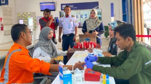 Peringati HUT – 81 RI, KAI Sumut dan PMI Tebing Tinggi Gelar Donor Darah Wujudkan Solidaritas Sesama